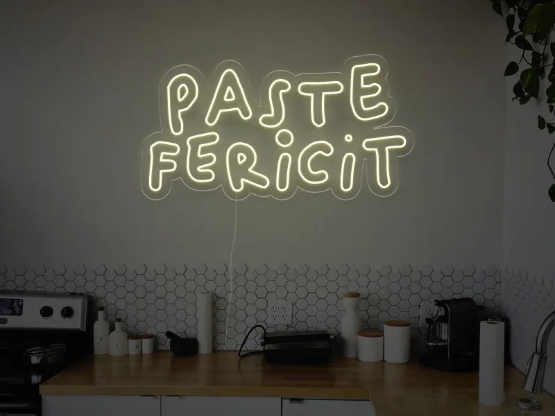 Paște Fericit – Semn Luminos LED Neon cu Telecomandă