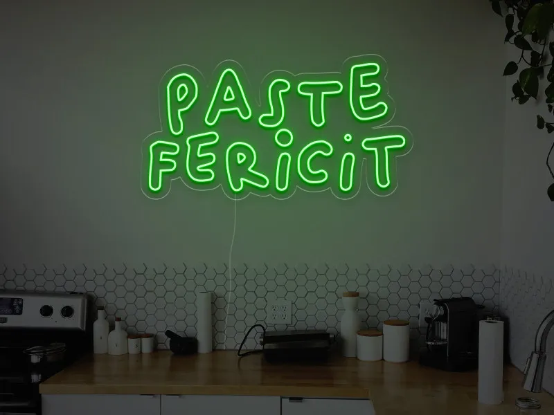 Paște Fericit – Semn Luminos LED Neon cu Telecomandă