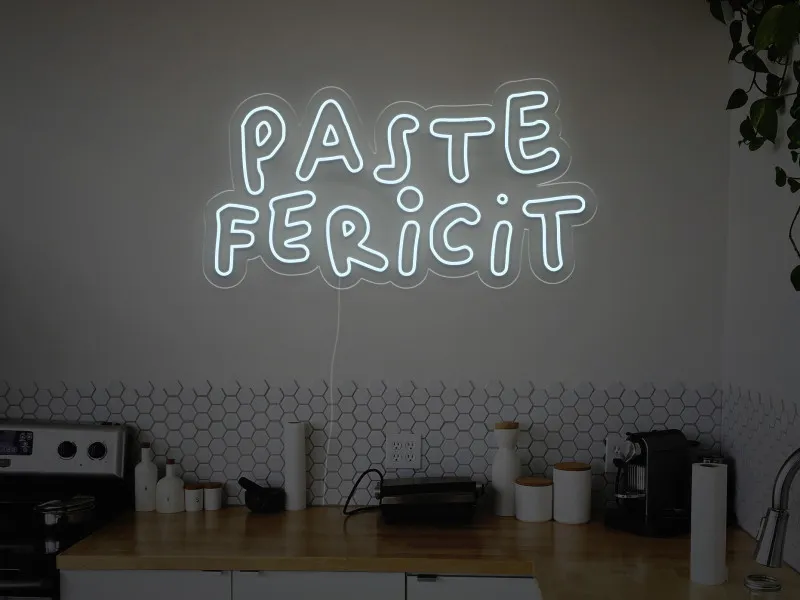 Paște Fericit – Semn Luminos LED Neon cu Telecomandă