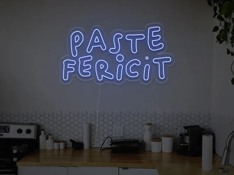 Paște Fericit – Semn Luminos LED Neon cu Telecomandă