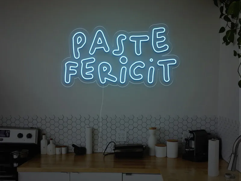 Paște Fericit – Semn Luminos LED Neon cu Telecomandă