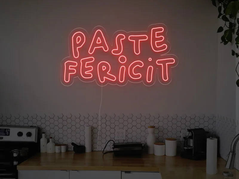 Paște Fericit – Semn Luminos LED Neon cu Telecomandă